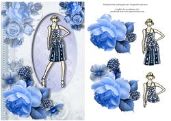 Art Deco in Blue