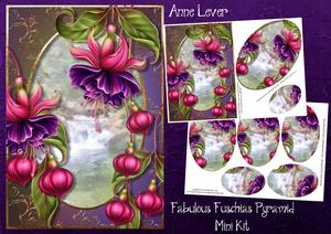 Fabulous Fuschias Oval Pyramid Mini Kit