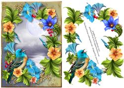 Blue Bird Singing in the Moonlight