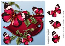 Beautiful Pink Butterflies