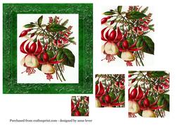 Fabulous Fuschias Pyramid Topper