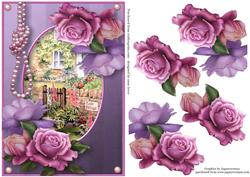 Belle Roses & Pearls at the Rose Cottage