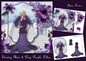 Evening Glam & Deep Purple Lilies Mini Kit