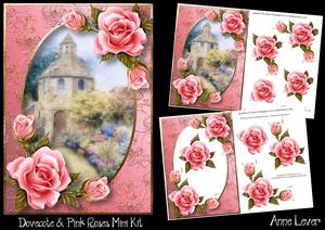 Dovecote & Pink Roses Mini Kit