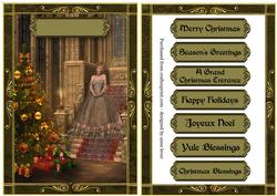 A Grand Christmas Entrance