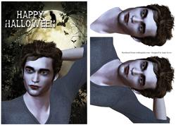 Happy Twilight Halloween + Decoupage