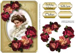 Vintage Beauty with Gorgeous Blush Roses