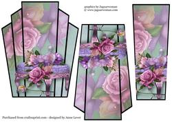 Art Deco Stacker Topper - Beautiful Belle Roses