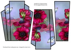 Art Deco Stacker Topper - Anemone