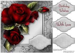 Drama Red Roses Lacey Square