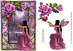 Beautiful Moonlit Rose Fairy