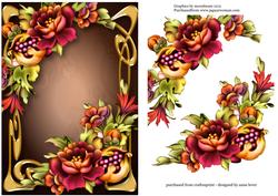 Beautiful Bright Art Nouveau Flowers