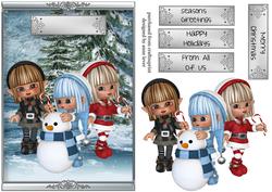 Building a Snowman at the North Pole