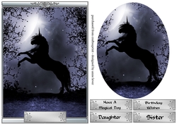 Unicorn Silhouette