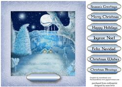 Gorgeous Christmas Wintery Scene
