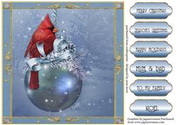 Gorgeous Red Cardinal Christmas