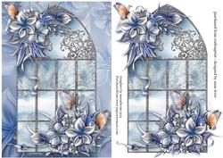 Enchanted Wynter Florals Window