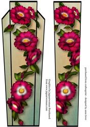 Art Deco Large Dl - Rambling Rose