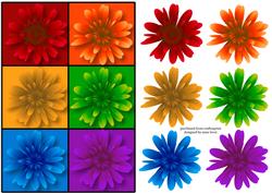 Pop Art Flowers