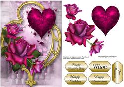 Hearts and Flowers - Twilight Roses