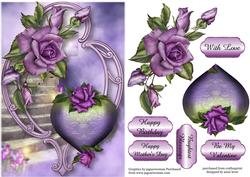 Hearts and Flowers - Heritage Roses