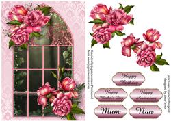 Enchanted Glory Roses Window