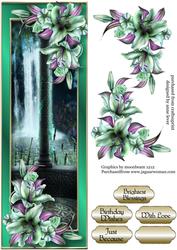 Large Dl Moonlight Celtic Waterfall Fantasy