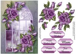 Enchanted Heritage Roses Window