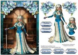 Steampunk Elegance and Blue Roses