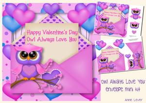 Owl Always Love You Envelope Mini Kit