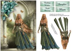 Teal Luna Fairy Queen