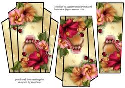Art Deco Bird Stacker - Tropical Bird