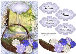 A Basket of Flowers for You - Bluebell Woods