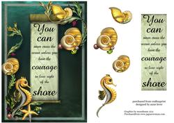 Underwater Inspiration - You Can Never Cross the Ocean - 