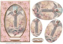The Easter Angel Pyramid Topper