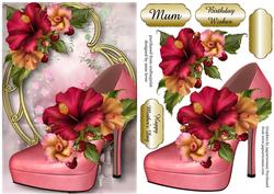 Stunning Shoes - the London Collection - Hibiscus Flowers