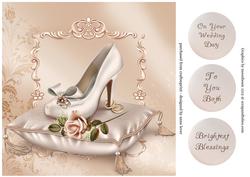 Wedding Elegance, Cushion & Rose