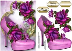 Stunning Shoes - the London Collection - Twilight Roses