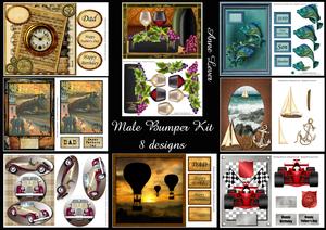 Male Themed Bumper Kit - 8 Designs