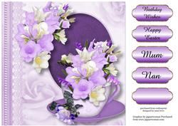 Fabulous Freesias in a Teacup
