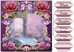 Beautiful Belle Roses Scene