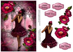 Jazzabelle with Wild Roses