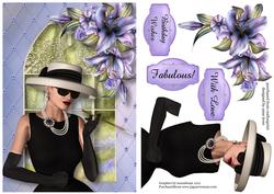 Fabulous Dahlink! - Purple Lilies