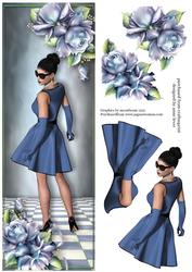 Large Dl Porcelain Roses Chic