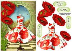 Fabulous Vintage Poppy Dress