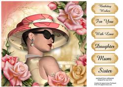 Race Day Elegance - Edwardian Roses
