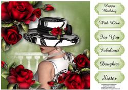 Race Day Elegance - Red Roses