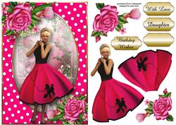 Perfect Polka Dots and Pink Roses