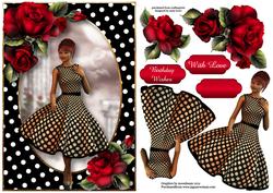 Perfect Polka Dots and Red Roses