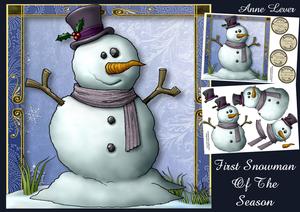 First Snowman of the Season